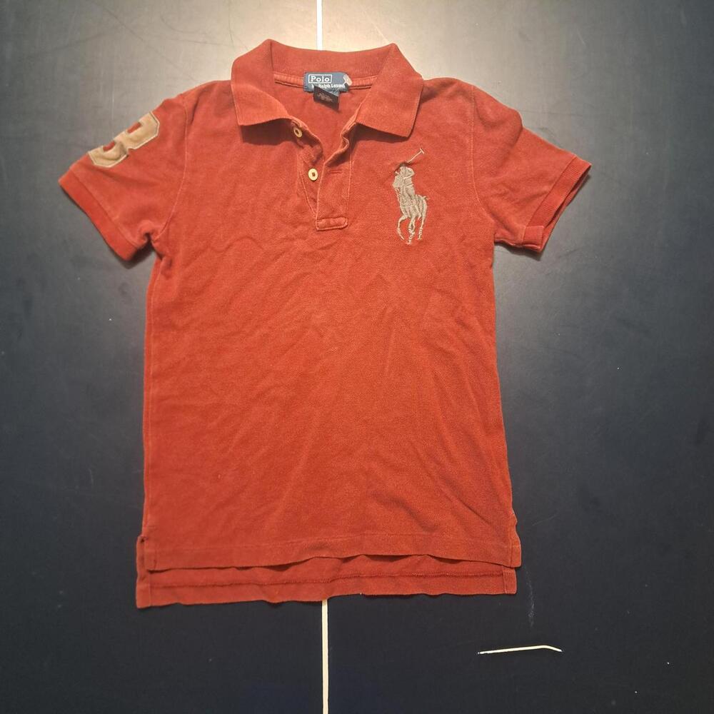 Ralph Lauren Kids' Red and Orange Polo-shirts